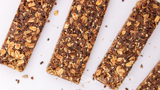 High Fibre Granola Bars Recipe